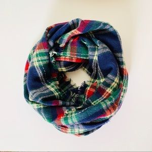 ModCloth Plaid Infinity Scarf